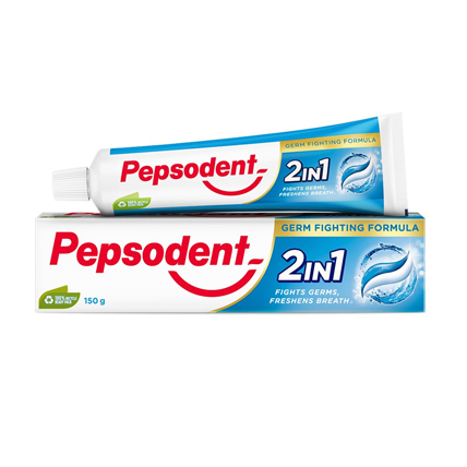 Pepsodent 2 In 1 Germicheck Tooth Paste 